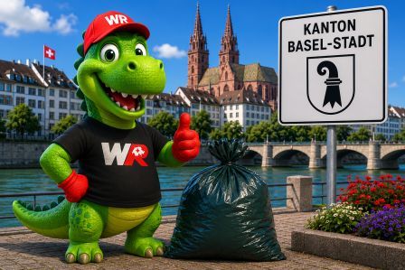 WR-Dino hilft bei Wohnungsräumung und Entsorgung in Riehen